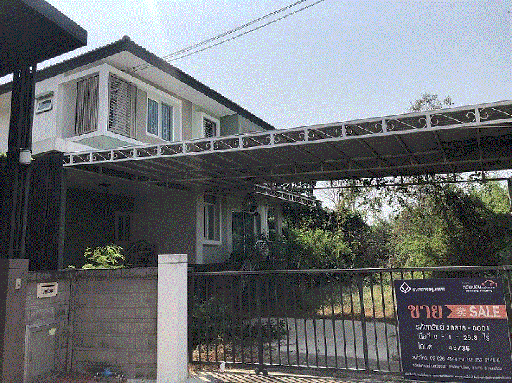 บ้านหลุดจำนอง ธ.ธนาคารกรุงเทพ คลองข่อย ปากเกร็ด นนทบุรี